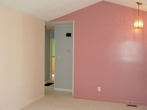 Fresh paint, new carpet