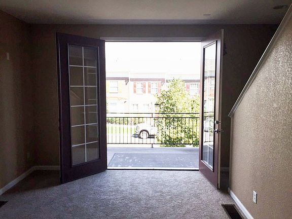 View of Deck from Living rm