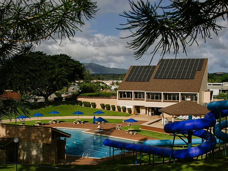 Use of any and all of the Mililani Town Association Recreation Centers. A great benefit of living in Mililani Town.