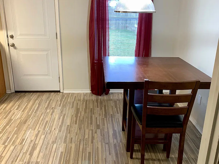 Breakfast dining area