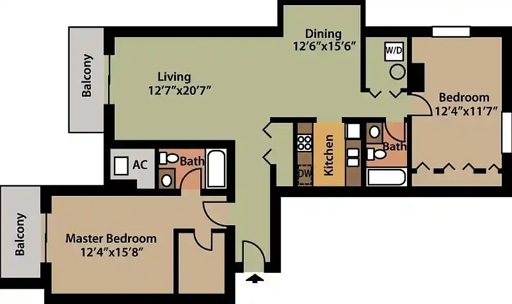 Floor plan The Palmer