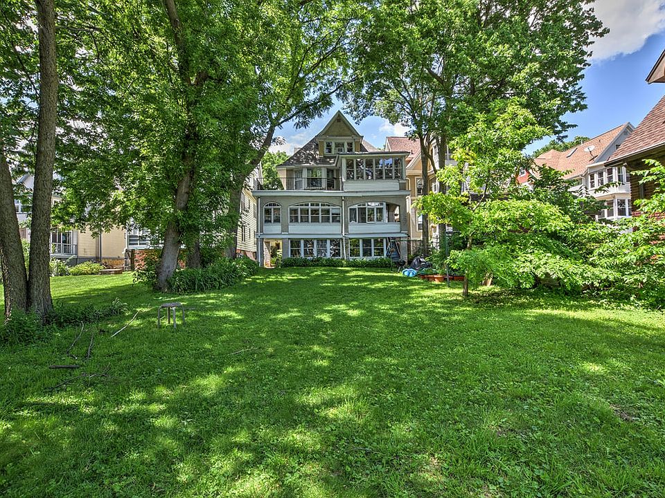 Huge Backyard leads to Lake Monona.