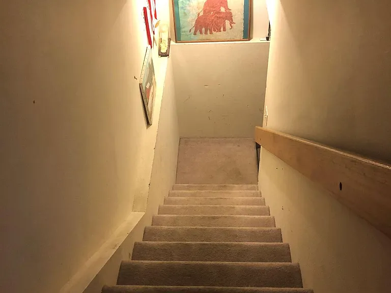 Stairs to basement