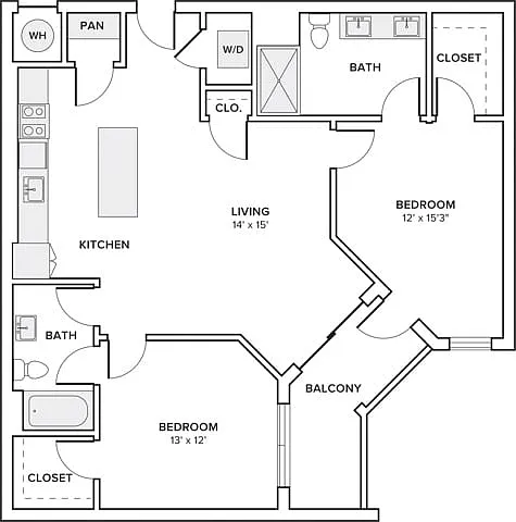 Floor plan B01