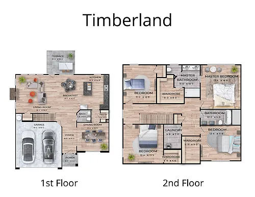 Floor plan Timberland