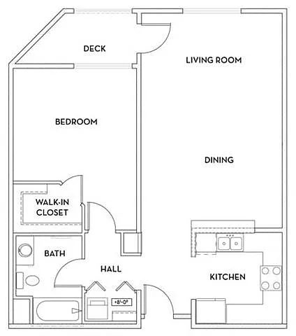 Floor plan De Rossi