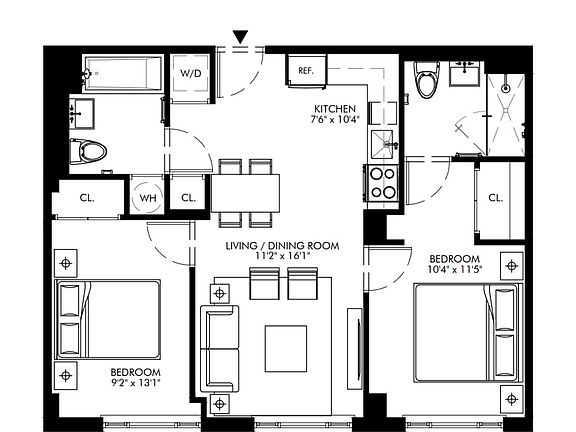 2nd image of 50 Clarkson Ave #Penthouse 4