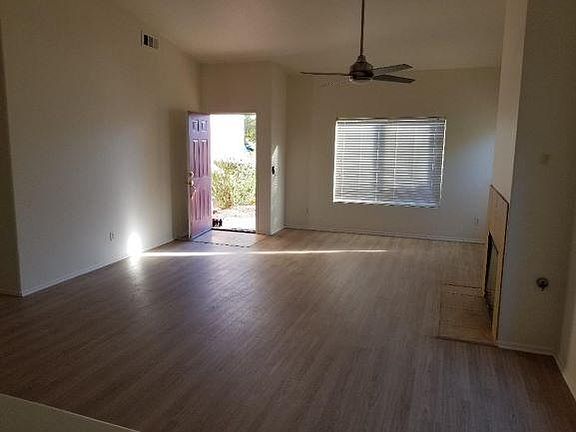 Large living room with gas fireplace
