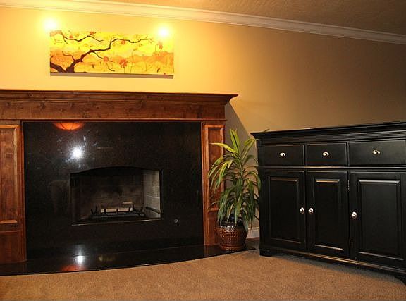 Granite Fireplace