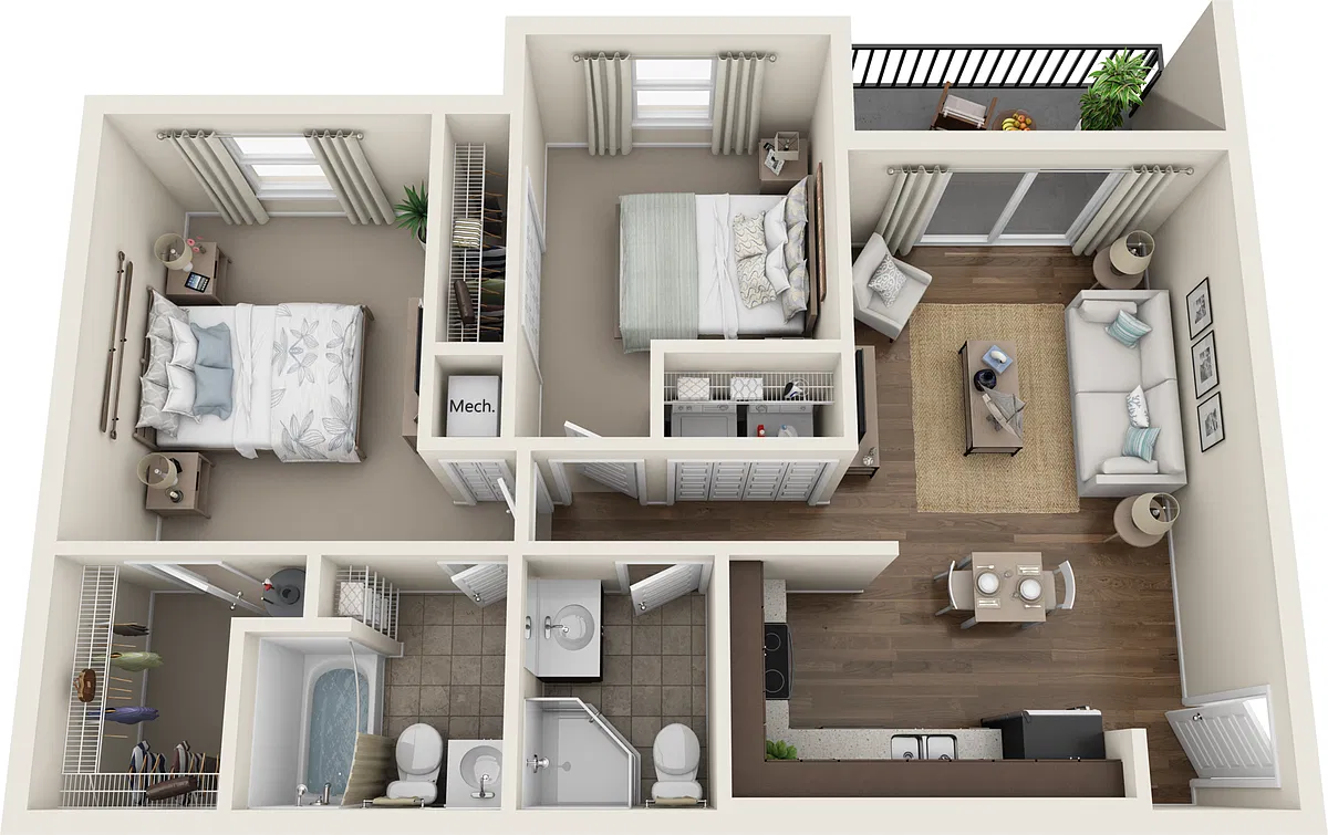 Floor plan Aquamarine