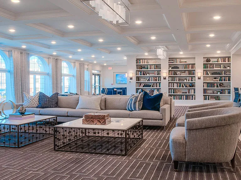 Gather with friends anytime in our comfortable and well-appointed community room