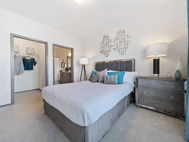 Master Bedroom with Large Closet and En-Suite Bathroom