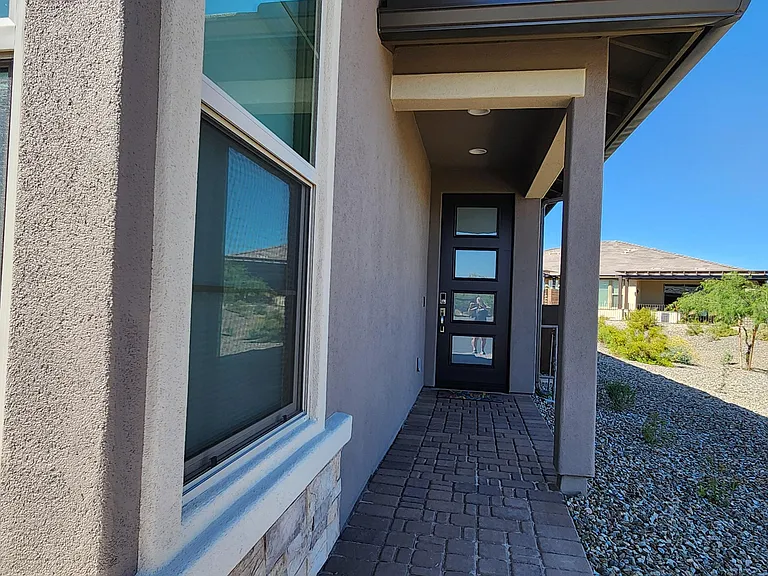 Front door entrance