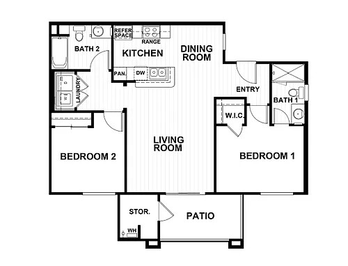 Floor plan CHESTNUT