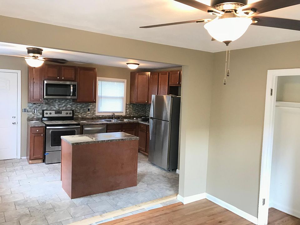 Kitchen view from dining area 