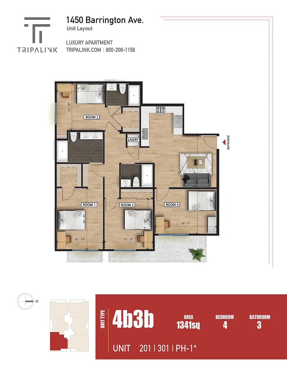 Floor plan 201