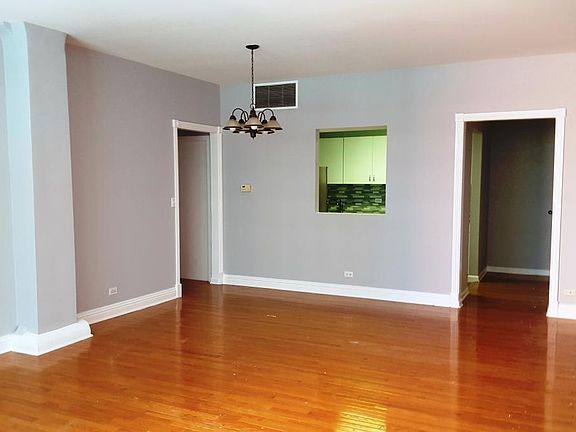 Spacious dining area