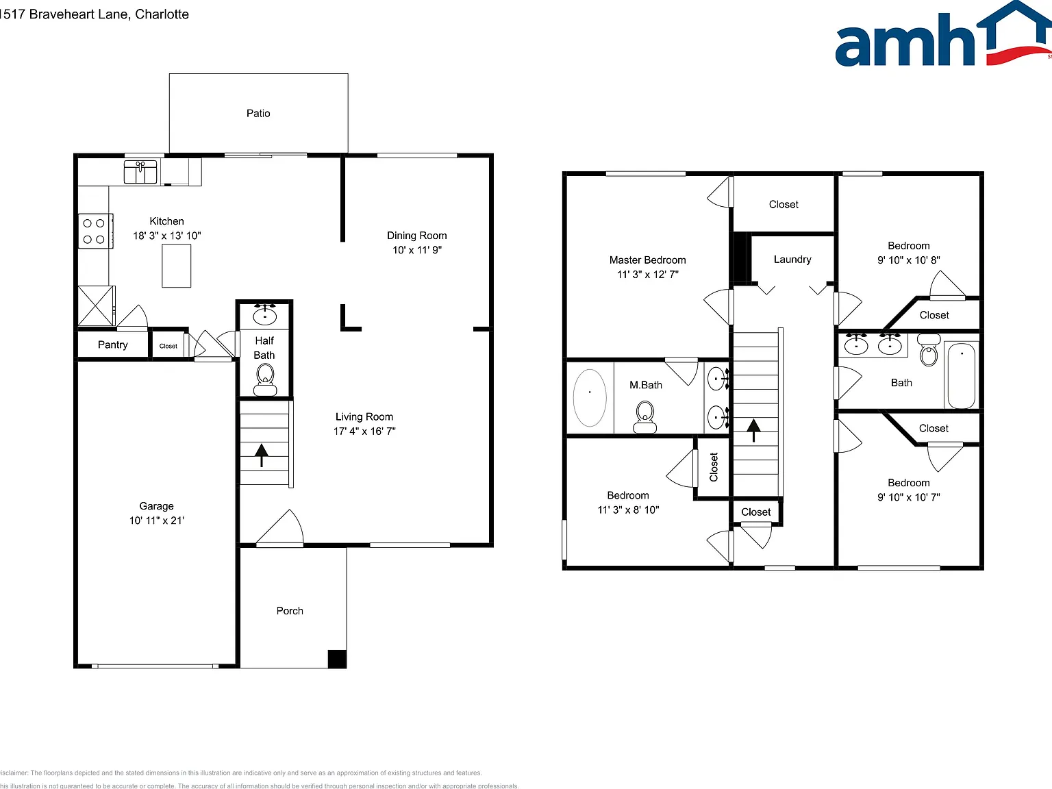 4 bed, 2.5 bath, 1545 sqft, $1,985 — Photo 2
