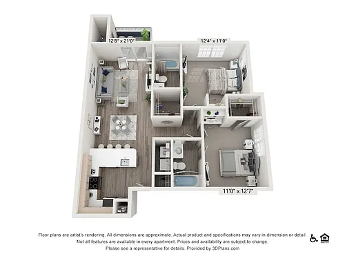 Floor plan Vail