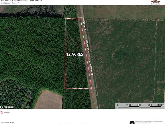 12 Acres Jamestown Rd Nw Aerial Ping