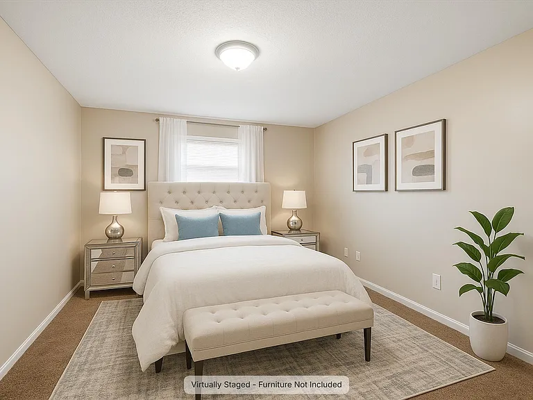 HUGE! Primary bedroom with attached walk-in closet!