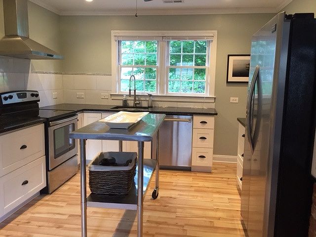 All new kitchen