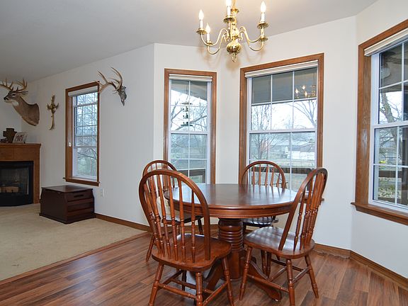 Nook surrounded by windows