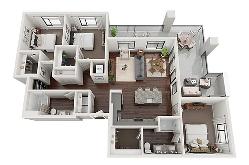 Floor plan C4