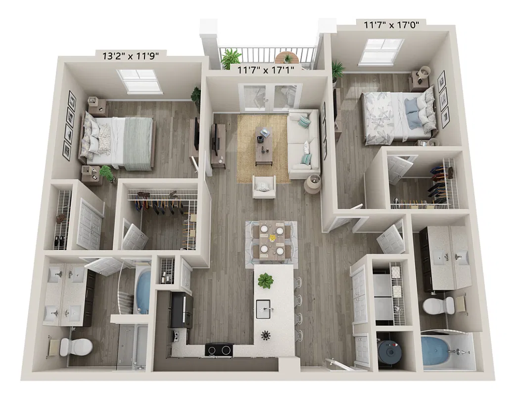 Floor plan B2