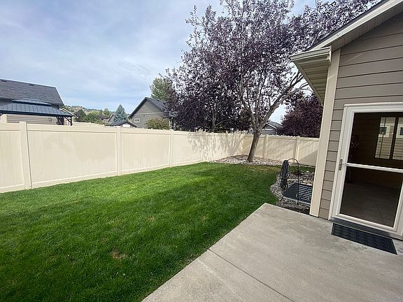 Backyard and patio