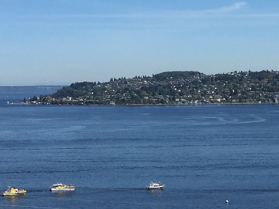 Expansive water views