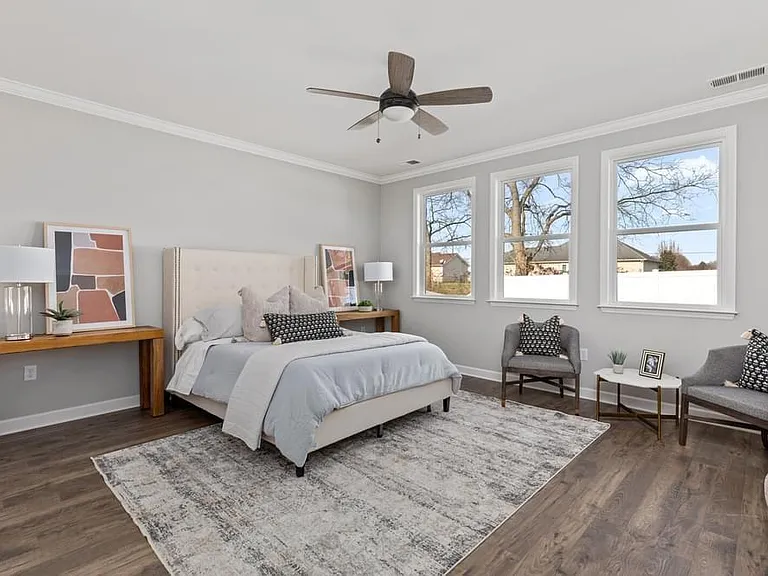 Master bedroom on main level