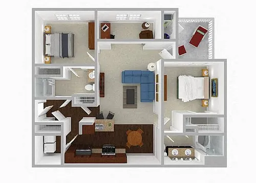 Floor plan Shaw