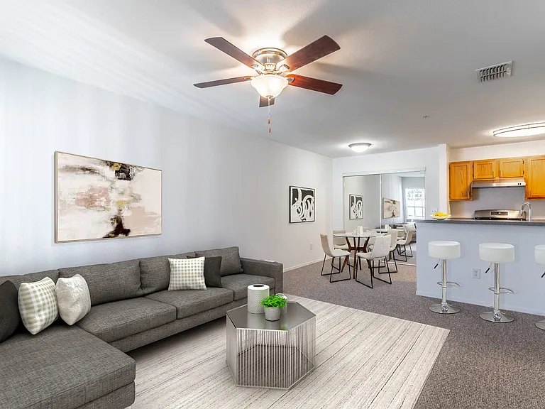 Open Living/Dining Space