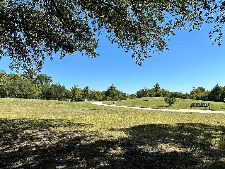 Buckner Park across the street