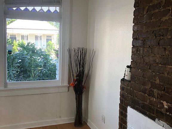 Living room facing street