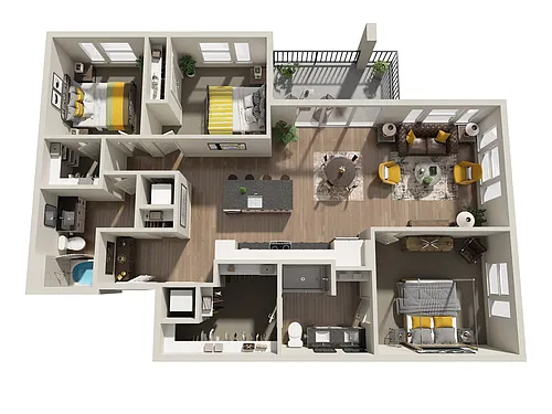Floor plan Steele High