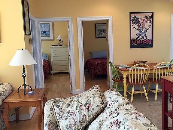 Bedrooms on the right 