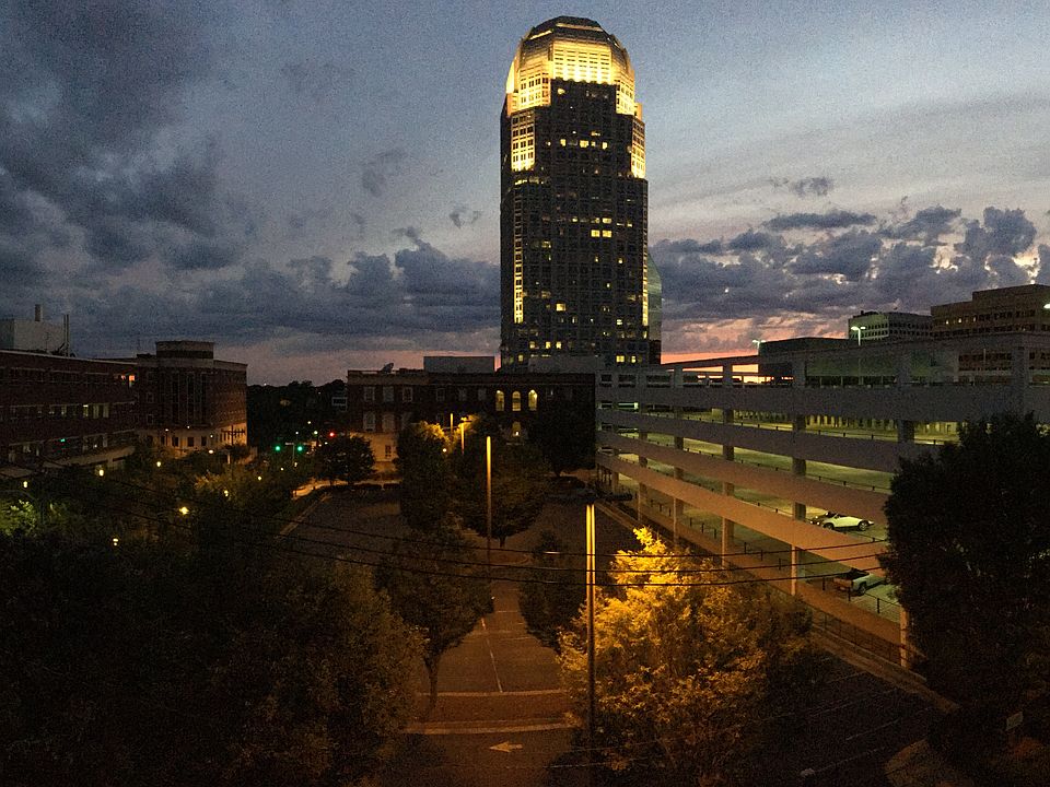 View from condo at sunset