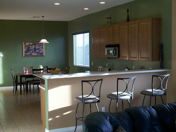 Kitchen and dining area