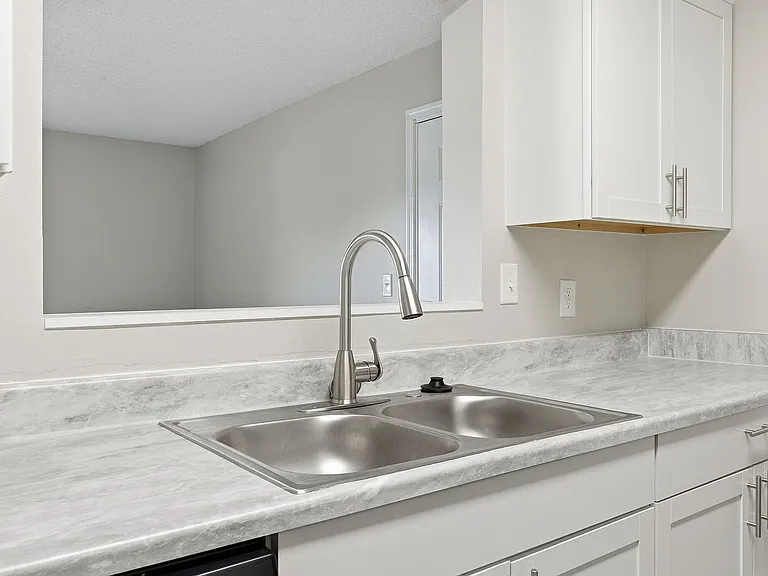 Brushed nickel accents