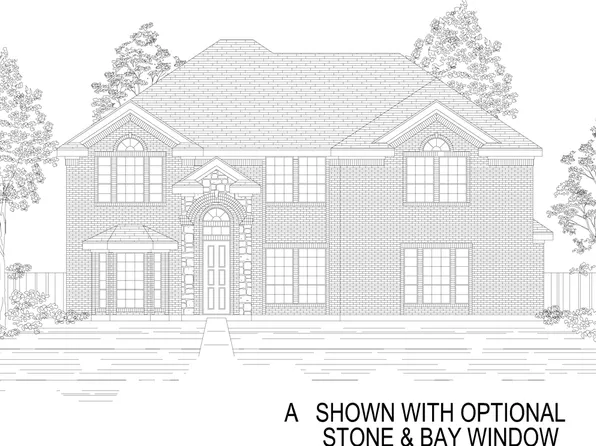 Stonehaven 2FS Plan, Hidden Lakes Estates