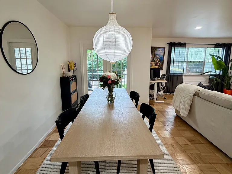 Dining Area w/ sliding glass doors to patio