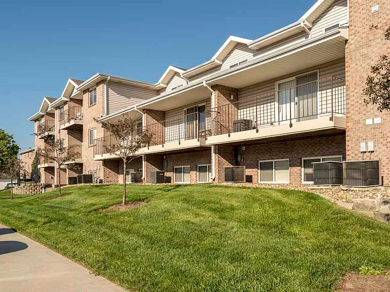 Our balconies or patios are great for sipping morning coffee.