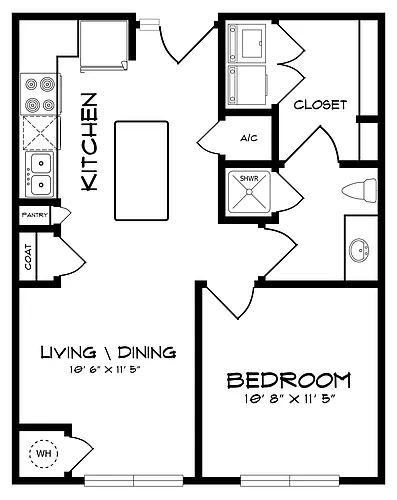 Floor plan A