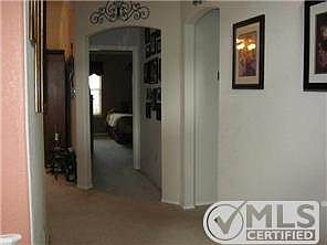 View from entry into Master Bedroom