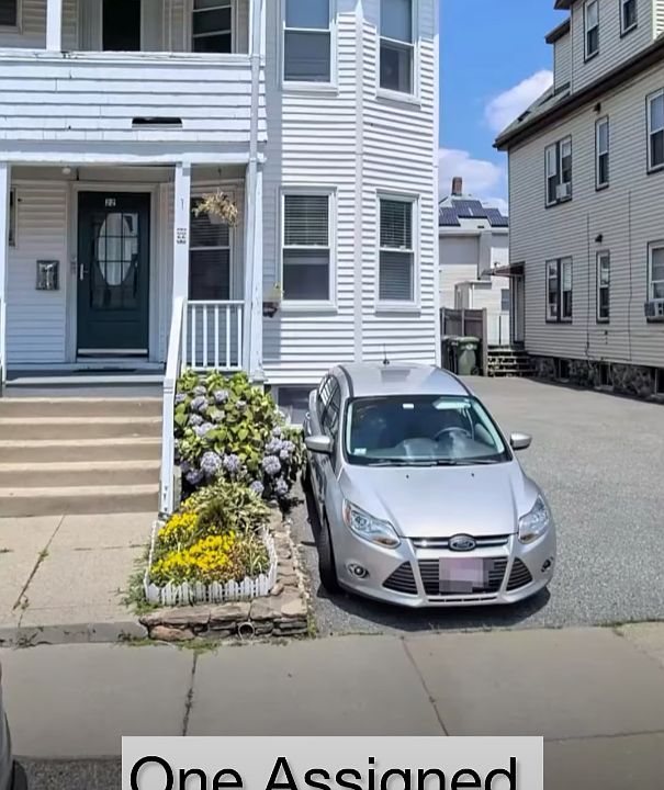 One Assigned parking spot