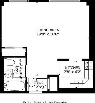 5th image of 284 Mott St APT 6B