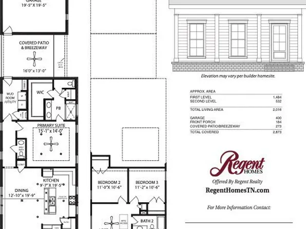 327 Caxton Aly Lot 484, Nolensville, TN 37135