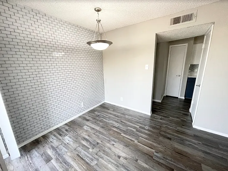 Upgraded dining room